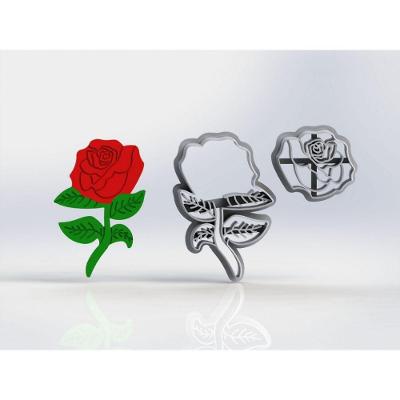 Cortador Pequeno Príncipe - Rosa Modular Tamanho 6 Cm