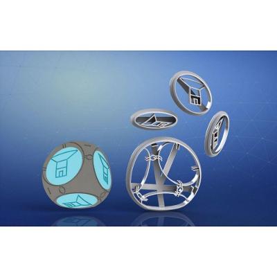 Cortador Fortnite Bomba Port A Fort Modular Tamanho 5Cm