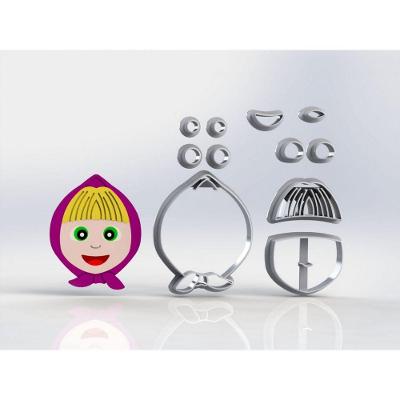 Cortador Masha E O Urso Modulares Tamanho 6Cm