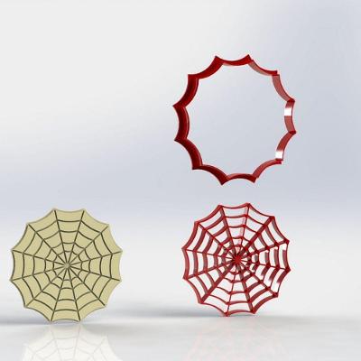 Cortador Homem Aranha Teia Modular Tamanho 6Cm