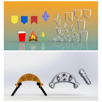 Cortador São João - Festa Junina Modular Tamanho 5 Cm
