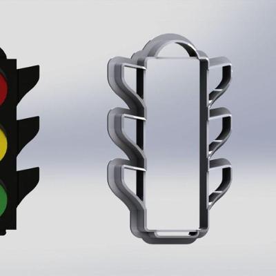Cortador Carros Sinaleira Tamanho 6Cm