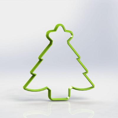 Cortador Natal Árvore De Natal Tamanho 8Cm