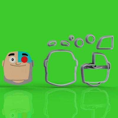 Cortador Kit Personagens E Logo Modulares Tamanho 5Cm