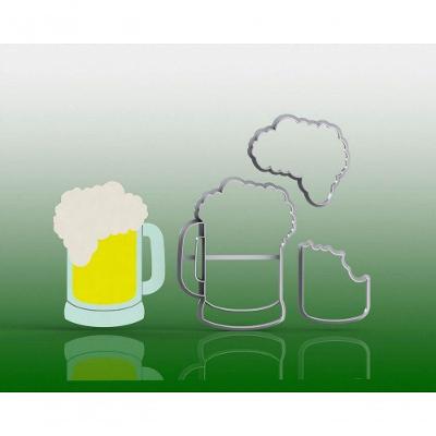 Cortador Caneca De Chopp Oktober Alemão Modular (Pai) 10 Cm