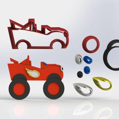 Cortador Blaze Carro Modular Tamanho 6Cm