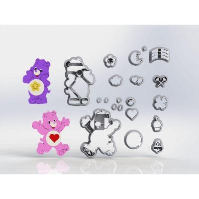 Cortador Ursinhos Carinhosos - Modulares Tamanho 6 Cm