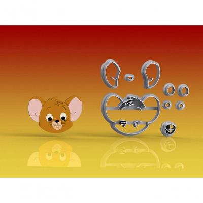 Cortador Tom E Jerry - Jerry (Rato , Ratinho) Tamanho 5 Cm