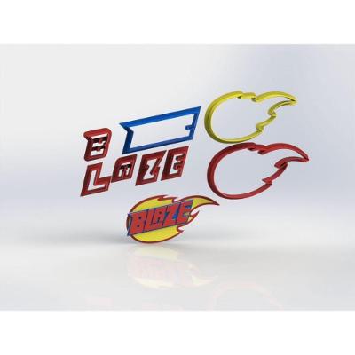 Cortador Blaze Logo Modular Tamanho 6Cm