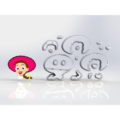 Cortador Toy Story - Jessie Modular Tamanho 5,5 Cm