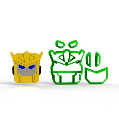 Cortador Transformers - Bumblebee Modular Tamanho 5 Cm
