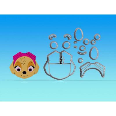 Cortador Patrulha Canina Skye Tamanho 6 Cm