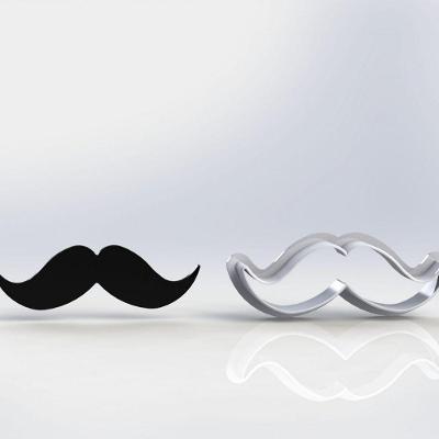 Cortador Bigode Mod 2 (Barbearia) Tamanho 5 Cm