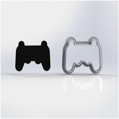 Cortador Controle Playstation Contorno Tamanho 9 Cm