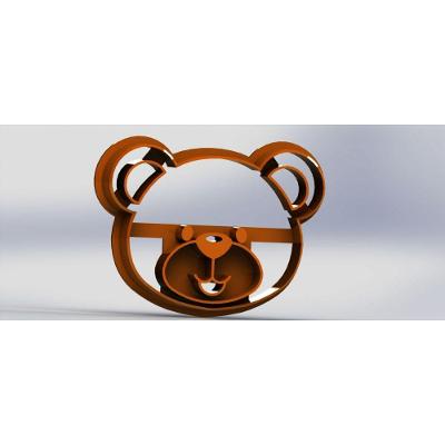 Cortador Urso Príncipe - Marinheiro Tamanho 6 Cm