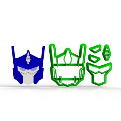 Cortador Transformers Optimus Prime Modular Tamanho 5Cm