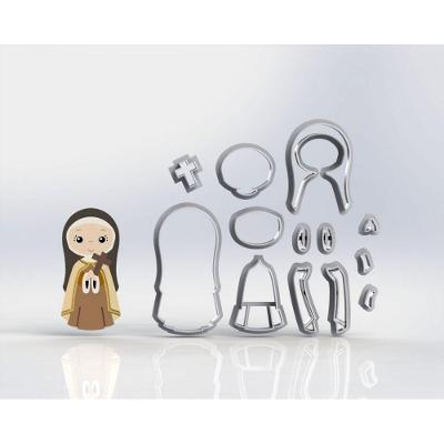 Cortador Santa Terezinha Cute Modular Tamanho 6 Cm