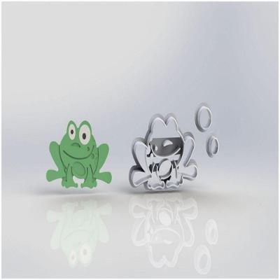 Cortador Galinha Pintadinha - Sapo Modular Tamanho 5 Cm