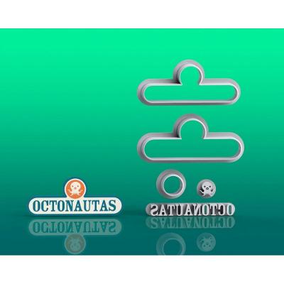 Cortador Octonautas - Logo Modular Tamanho 5 Cm