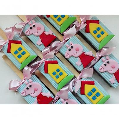 Cortador Peppa - Casinha Modular Tamanho 4 Cm
