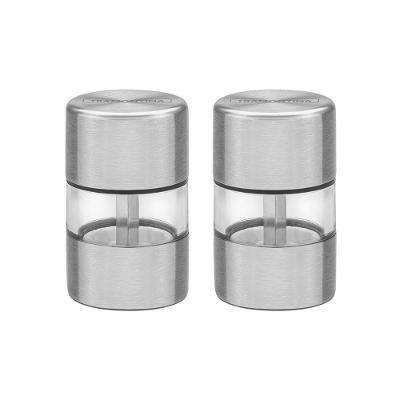 Conjunto De Moedores Para Sal E Pimenta Realce Inox