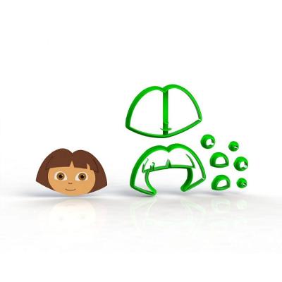 Cortadores Dora Aventureira - Modular Tamanho 5,5 Cm