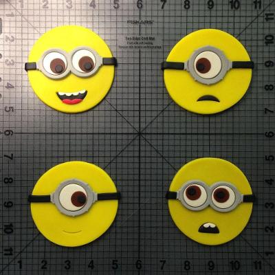 Cortador Kit Minions Modular Tamanho 7Cm