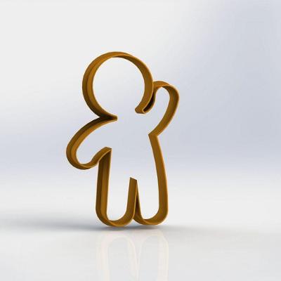 Cortador Biscoito Shrek Tamanho 7 Cm