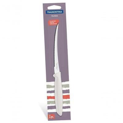 Faca P/ Tomate Tramontina Lâmina Em Inox Off White 5"
