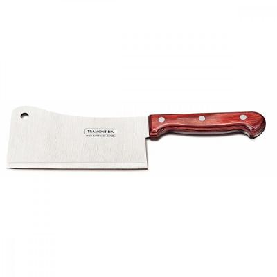 Cutelo Polywood Com Lâmina Inox Vermelho 6´´
