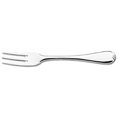 Garfo Para Torta Vicenza Em Aço Inox Acabamento Alto Brilho Com Detalhes No Cabo