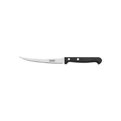 Faca Para Tomate Ultracorte Com Lâmina Em Aço Inox E Cabo De Polipropileno Preto 5"