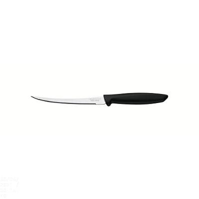 Faca Para Tomate Plenus Com Lâmina Em Aço Inox E Cabo De Polipropileno Preto 5"