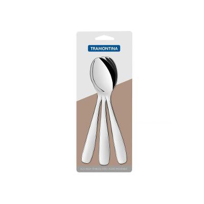 Conjunto De Colheres De Mesa Aço Inox Maresias Tramontina 3 Peças Tramontina