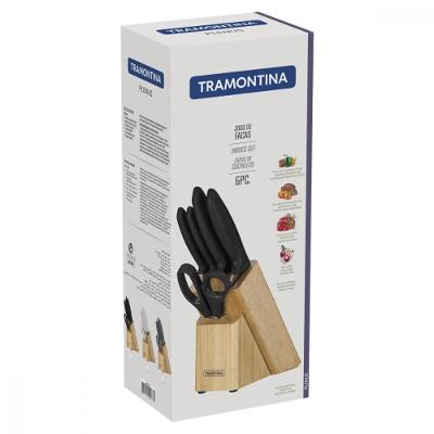 Jogo de Facas Tramontina Plenus com Lâminas em Aço Inox