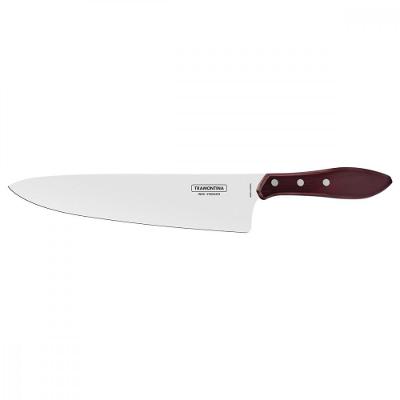 Faca Tramontina para Carne 10´´ em Aço Inox e Cabo Polywood