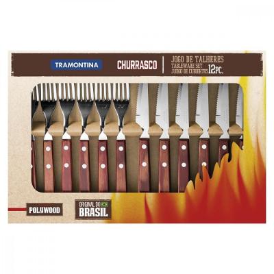 Jogo de Talheres para Churrasco Tramontina 12 Peças