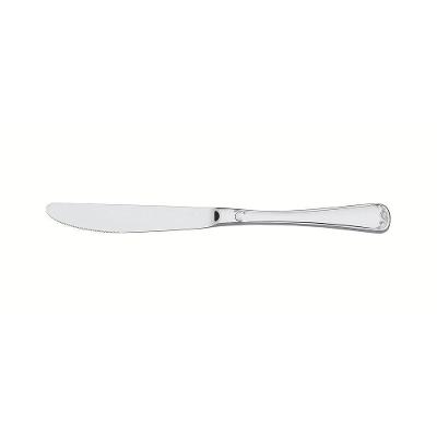 Faca De Mesa Forjada Sevilha Em Aço Inox Alto Brilho E Detalhes Em Relevo No Cabo