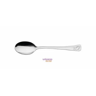 Colher Infantil Baby Em Aço Inox Tramontina Aço Inox