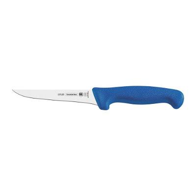 Faca Para Desossar Profissional Com Lâmina De Aço Inox E Cabo De Polipropileno Azul 5"