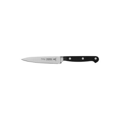 Faca Legumes E Frutas Century Em Aço Inox Cabo Policarbonato E Fibra De Vidro Preto 4"