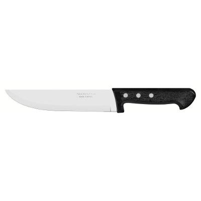 Faca Para Cozinha Plenus Com Lâmina Em Aço Inox E Cabo De Polipropileno Preto 7"