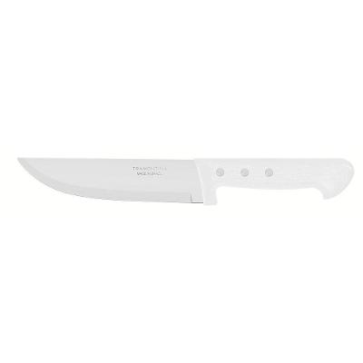 Faca Para Cozinha Plenus Com Lâmina Em Aço Inox E Cabo De Polipropileno Branco 6"