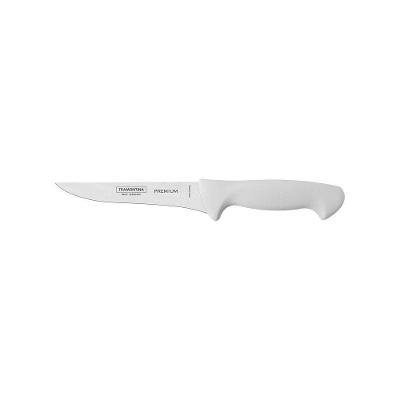 Faca Para Desossar Premium Com Lâmina Em Aço Inox E Cabo De Polipropileno Branco 5"