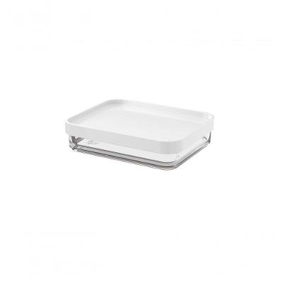 Pote Clear Uno 280ml 13,1x16,7x3,9cm Branco Coza