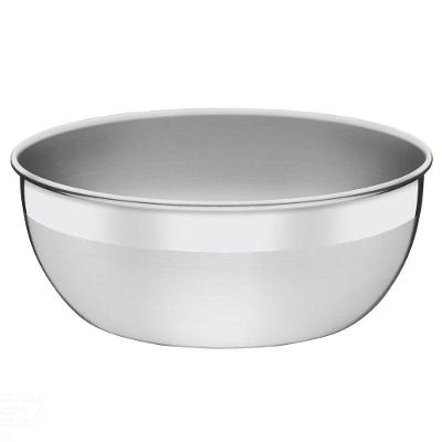 Pote Tramontina Freezinox Redondo Em Aço Inox Com Acabamento Fosco Sem Tampa 28 Cm 5,8 L Tramontina