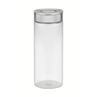 Pote De Vidro Tramontina Purezza Com Tampa De Aço Inox 10 Cm 1,8 L Tramontina