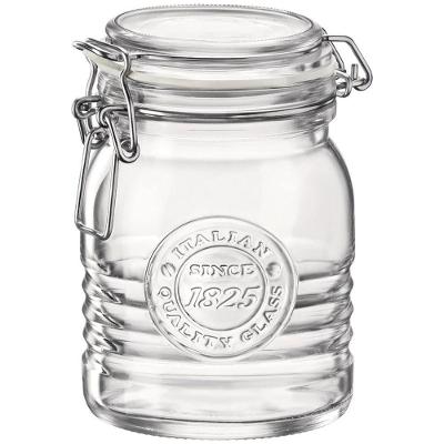 Bormioli Rocco Officina 1825 Pote Hermético 12X10X10Cm 500Ml Vidro Transp