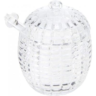 Meleira De Cristal Com Pegador E Tampa Tress 210Ml Lyor