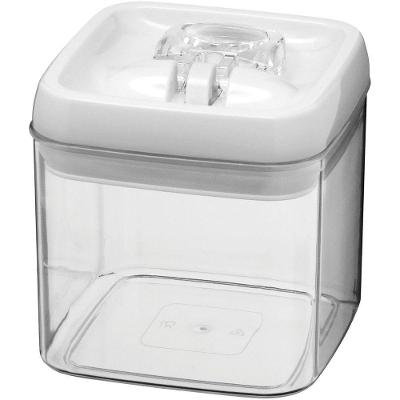 Pratik Pote 13X13X13Cm 1L Plástico Transp Hermético